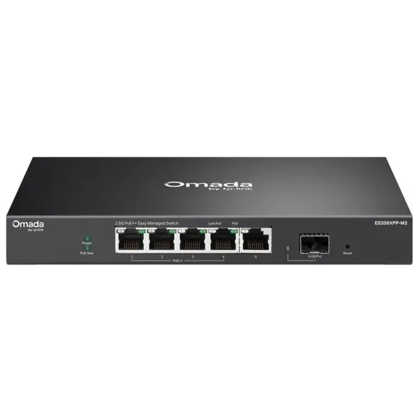 Omada 5-Port 2.5GBASE-T ES206XPP-M2 TP-LINK