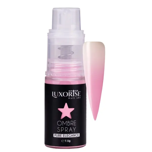 Ombre Spray Nail Art LUXORISE Pure Elegance - Pink