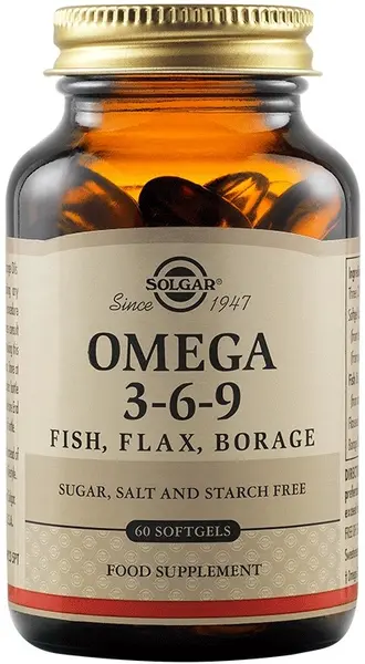 Omega 3-6-9, 60 capsule moi, Solgar