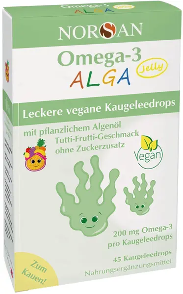 Omega-3 Alga, 45 capsule gelatinoase, Norsan