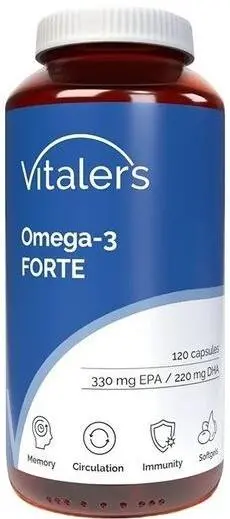Omega 3 Forte, 120 capsule, Vitaler's