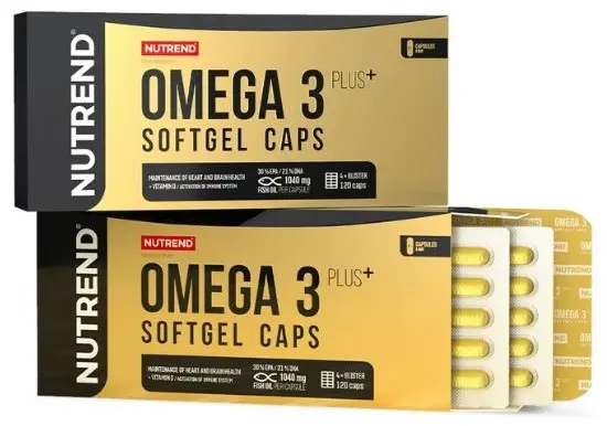 Omega 3 Plus, 120 capsule, Nutrend