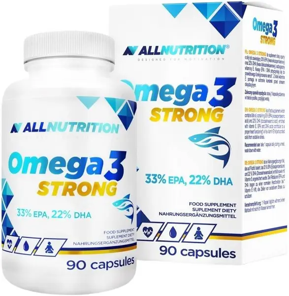 Omega 3 Strong, 90 capsule, AllNutrition
