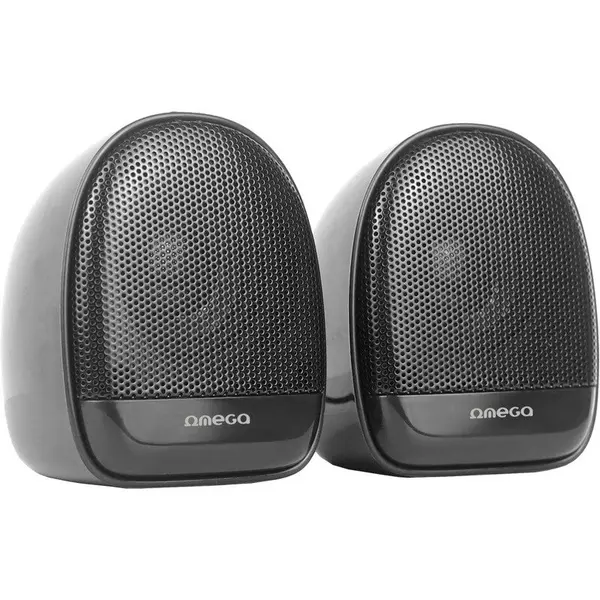 omega Boxa Omega GG163, 2.0, 6W, RMS, USB 3.5 mm Audio, Negru