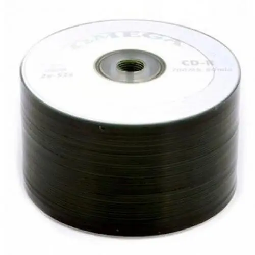 omega OMEGA CD-R 700MB 52X Shrink, Pachet 50buc, Argintiu