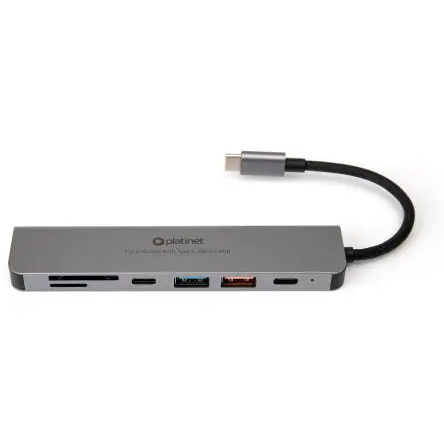 omega PLATINET HUB 7IN1 USB-C 3.2 GEN2 10GB/S