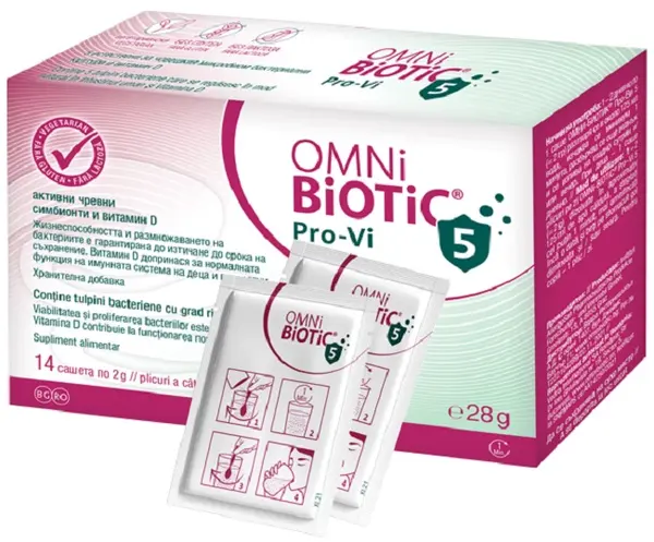 Omni-Biotic Pro-Vi 5, 14 pliculețe