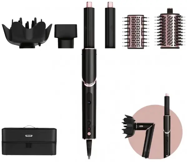 Ondulator de păr Shark - FlexStyle HD440EU, negru