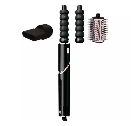 Ondulator Multistyler SHARK 3in1 FlexStyle HD426EU, 1400 W, 3 setari temperatura, 3 moduri coafare, Functie Cool Shot (Negru)