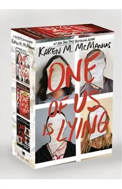 One of Us Is Lying Series Paperback Boxed Set: One of Us Is Lying; One of Us Is Next; One of Us Is Back - Karen M. Mcmanus