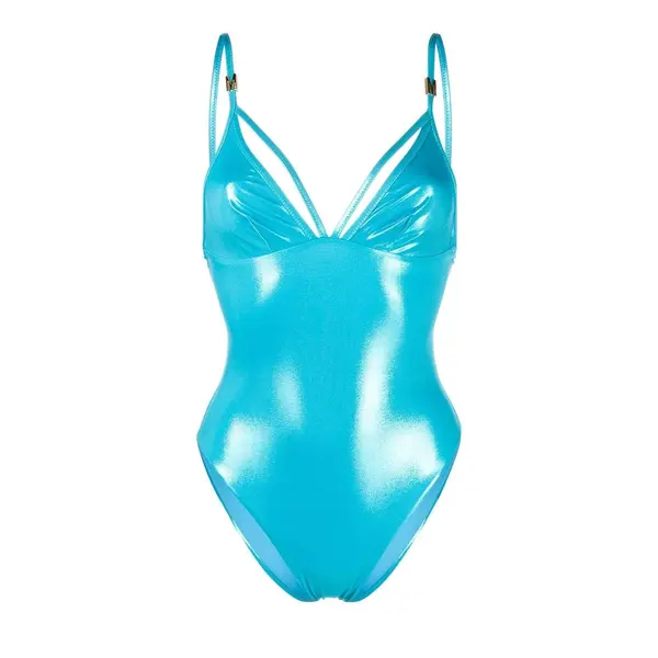 One piece swimsuit a4938 blue Xs