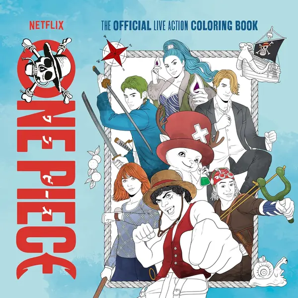 One Piece: The Official Live Action Coloring Book