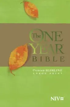 One Year Bible-NIV-Premium Slimline Large Print, Paperback/Tyndale
