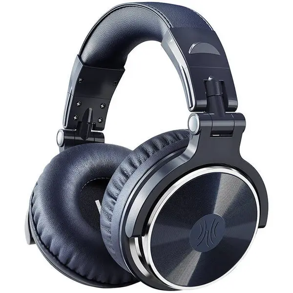 ONEODIO Casca OneOdio cu fir detasabil, tip over ear, utilizare profesionala, DJ, conectare prin Jack 3.5 mm | Jack 6.35 mm, difuzor 50 mm, impedanta 32 Ohm, albastru inchis, Pro10-Dark-Blue