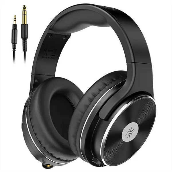 ONEODIO Casca OneOdio cu fir detasabil, tip over ear, utilizare profesionala, DJ, multimedia, conectare prin Jack 3.5 mm | Jack 6.35 mm, difuzor 50 mm, impedanta 32 Ohm, negru, Studio-HiFi