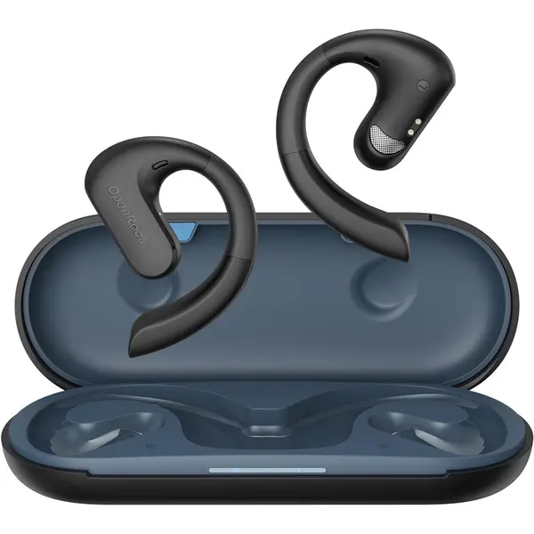 ONEODIO Casca OneOdio wireless, tip butoni - TWS, utilizare smartphone, conectare prin Bluetooth 5.3 , difuzor 16.2 mm, negru, OpenRock-S-Black