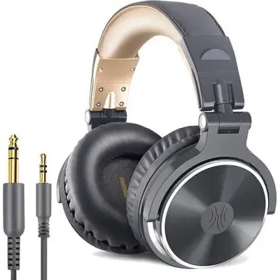 ONEODIO Casti OneOdio Pro-10 G, aurii/gri Gama de frecventa: 20 Hz - 20 kHz Impedanta: 32 Ohm Lungime cablu: 3 m Conector 1: Jack TRS 6.3 mm - egal (M) Conector 2: Jack TRRS 3.5 mm - egal (M) Microfon : Da