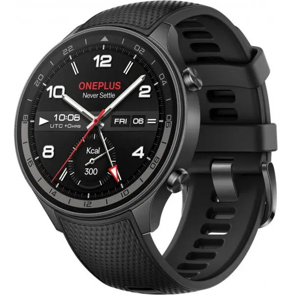 OnePlus Smartwatch OnePlus Watch 2R, GPS, compatibil Android, Gunmetal Gray