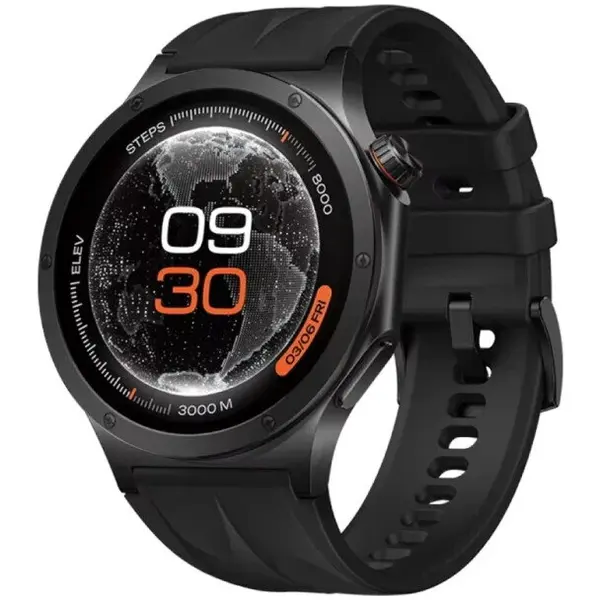 OnePlus Smartwatch OnePlus Watch 4, 46mm, Procesor Qualcomm Snapdragon W5, Bluetooth, 2GB RAM, 32GB Flash, Ecran LTPO OLED, GPS, Wi-Fi, Wear OS (Negru)
