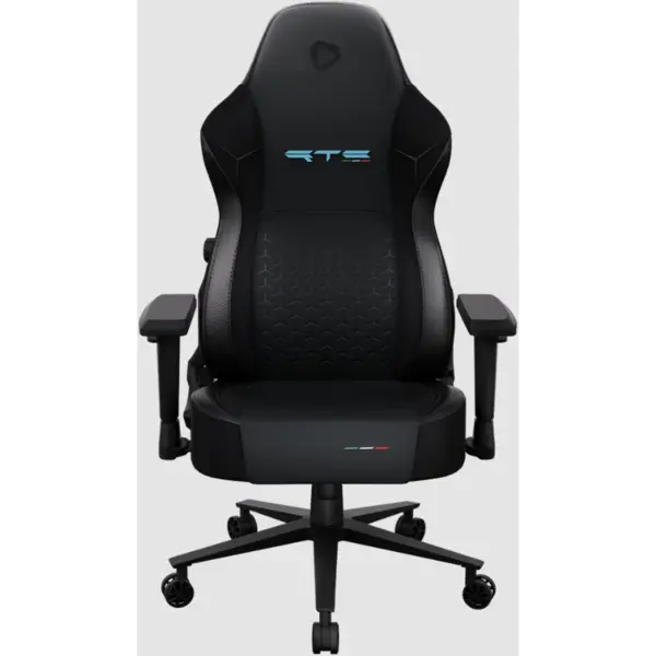Onex Scaun gaming Onex RTC ErgoGlide Alcantara, greutate maxima suportata 125 kg, Negru