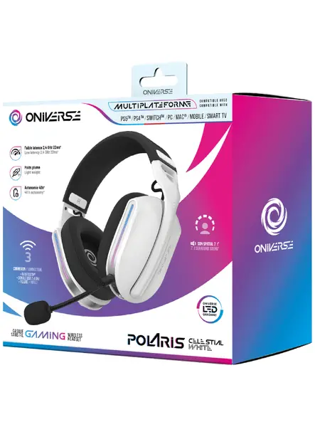 Oniverse Wireless Headset Polaris Celestial White