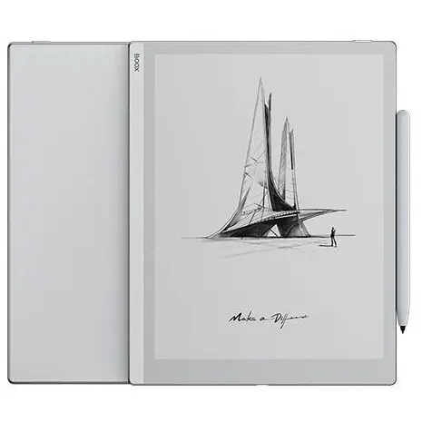 Onyx Tableta ePaper Onyx BOOX GO 10.3, Ecran HD Carta 1200 10.3, 4GB RAM, 64GB Flash, Wi-Fi 5, Bluetooth, Microfon, Boxe, USB-C, Android 12 (Alb)