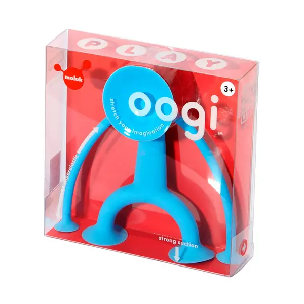 Oogi (albastru) - Omuletul flexibil cu ventuze Albastru