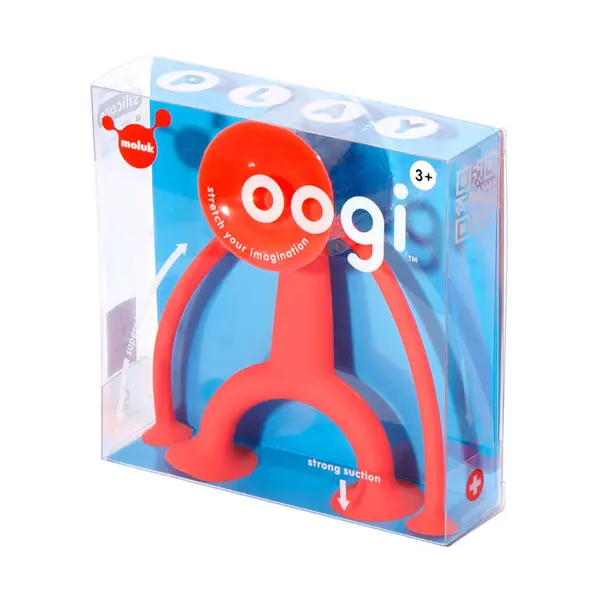 Oogi rosu, Omuletul flexibil cu ventuze rosu