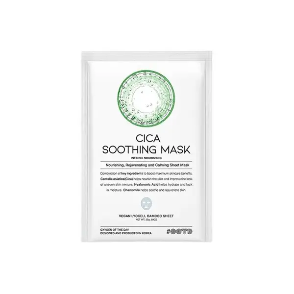 OOTD Cica Soothing Mask Mască de centella liniștitoare Volum 25 g