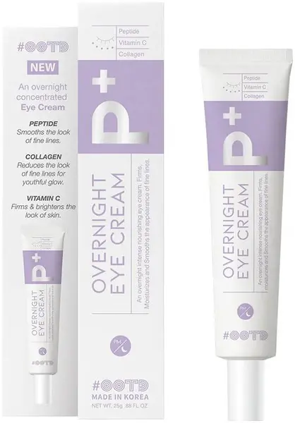 OOTD Cremă de ochi de noapte cu peptide și colagen P+, 25 g