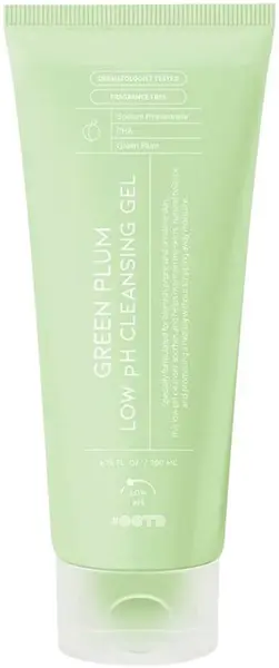 OOTD Gel de curățare pentru piele sensibilă cu prună verde, 200 ml