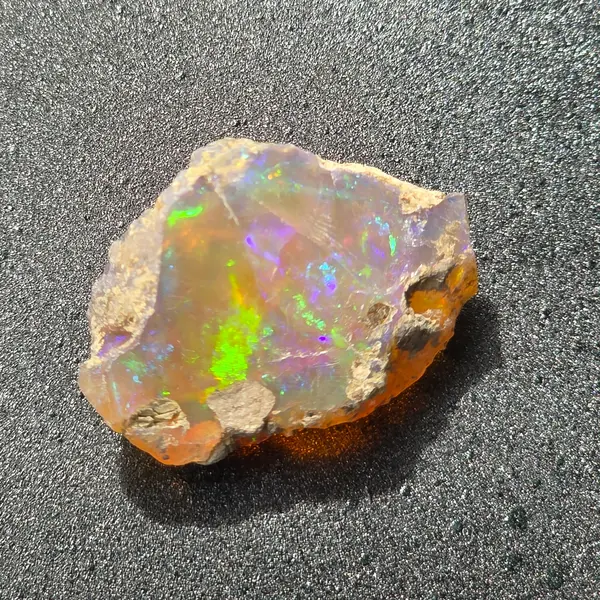 Opal de foc din Etiopia unicat | model 2
