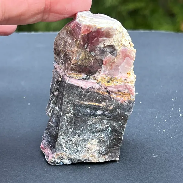 Opal roz piatra bruta (din Peru) model 2