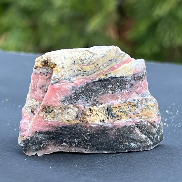 Opal roz piatra bruta (din Peru) model 7