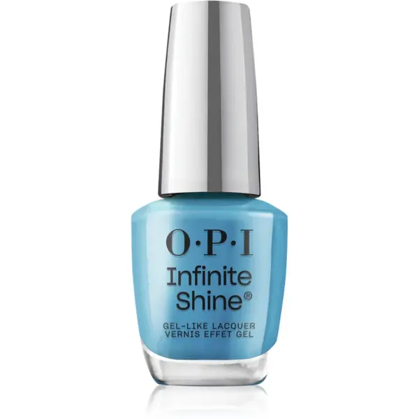OPI Infinite Shine Silk lac de unghii cu efect de gel Never Leavin' Blue 15 ml