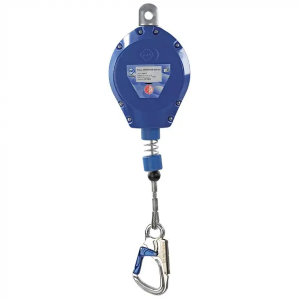 Opritor de cadere, cablu din otel zincat, retractabil, 6-24 m, Vertiqual FLEXIBLE 6 m