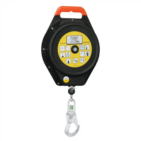 Opritor de cadere retractabil 20 metri, Vertiqual CREW 300 25 m