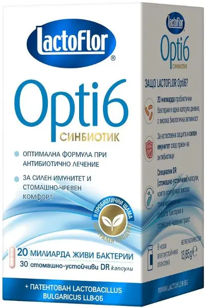 Opti 6, 30 capsule, Lactoflor