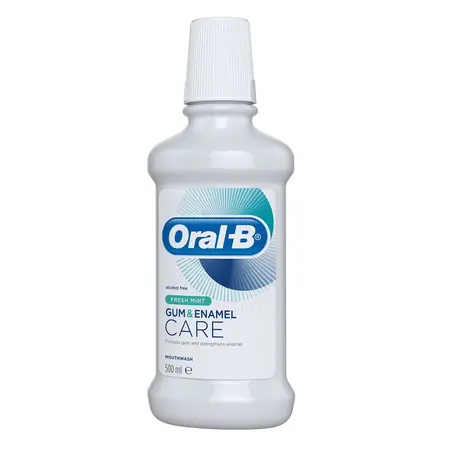 Oral B Apa de gura Gum & Enamel Care Fresh Mint 500 ml