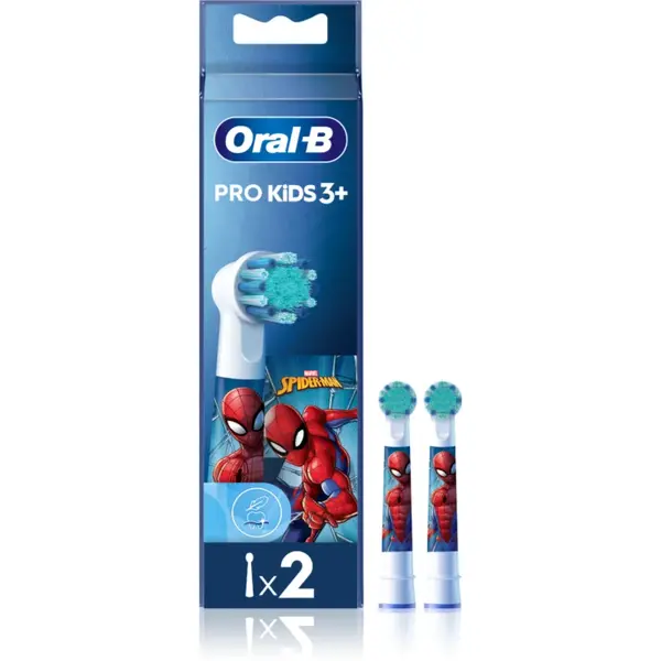 Oral-B PRO Kids 3+ capete de schimb pentru periuta de dinti pentru copii Spiderman 2 buc