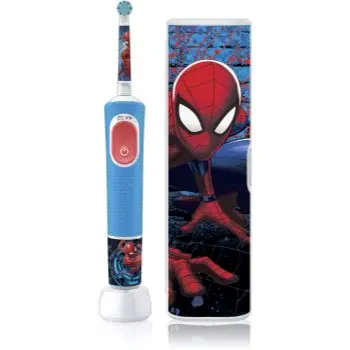 Oral-B PRO Kids 3+ Spiderman periuta de dinti electrica cu sac