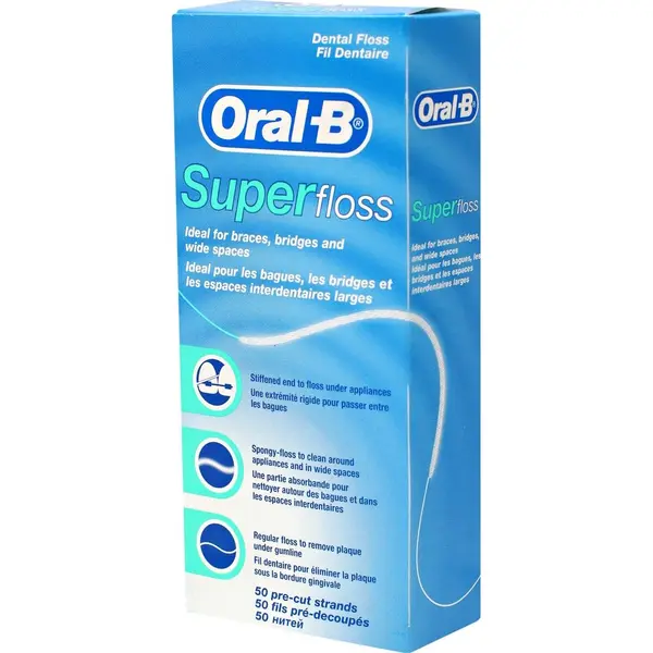 Oral B Super Floss Ata Dentara 50 m