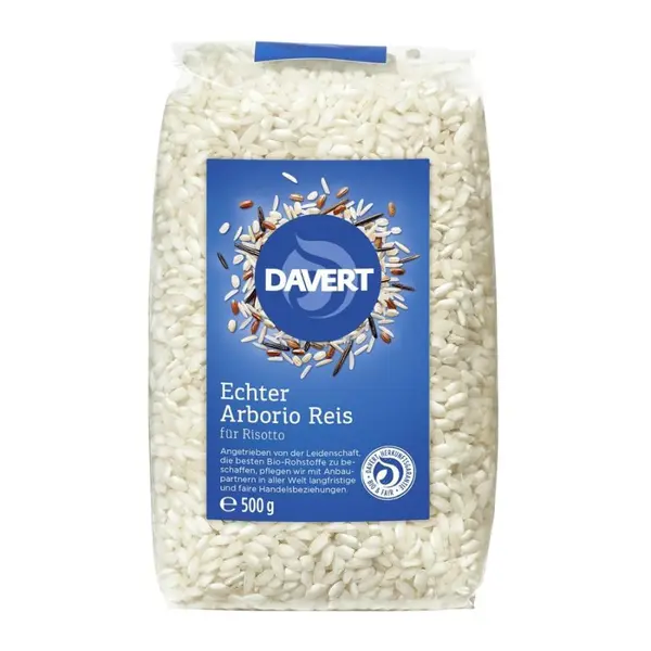 Orez alb Arborio pentru risotto, eco - 500 g