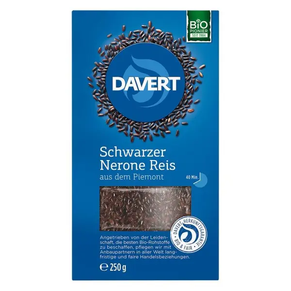 Orez negru Nerone din Piemont, eco - 250 g