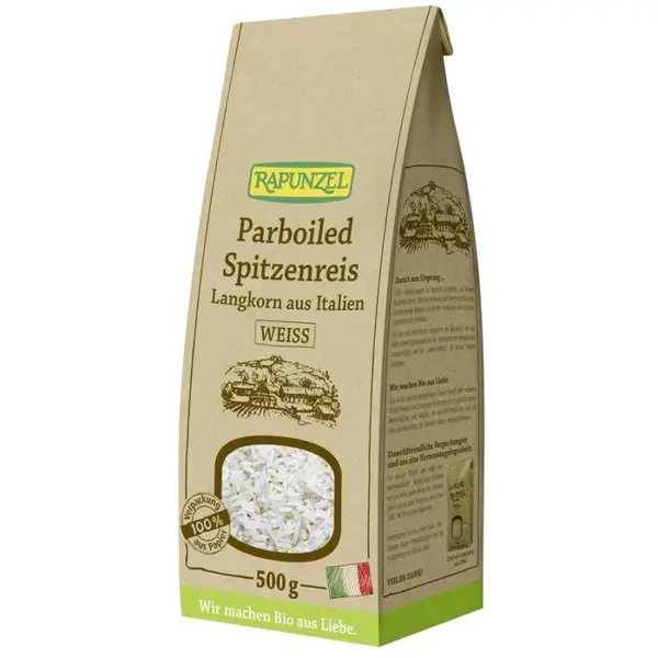 Orez prefiert alb cu bob lung, eco - 500 g