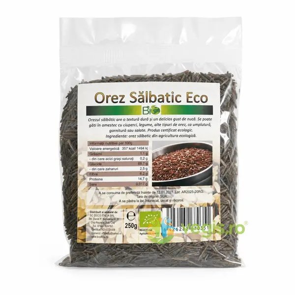 Orez Salbatic Ecologic/Bio 250g