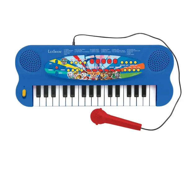 Orga electronica Lexibook, cu 32 de clape, sunete si microfon, Paw Patrol