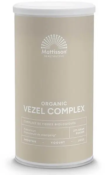 Organic Fibre Complex, 275 g, Mattisson Healthstyle