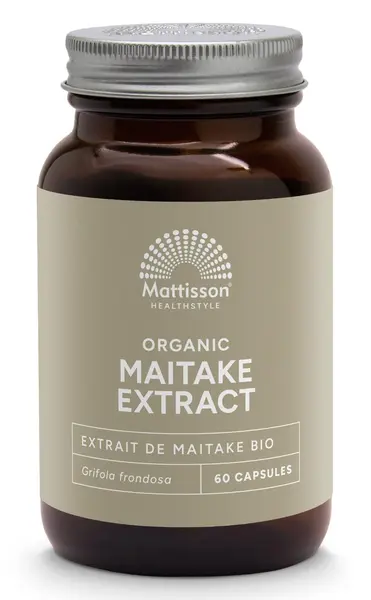 Organic Maitake Extract, 400 mg, 60 capsule, Mattisson Healthstyle