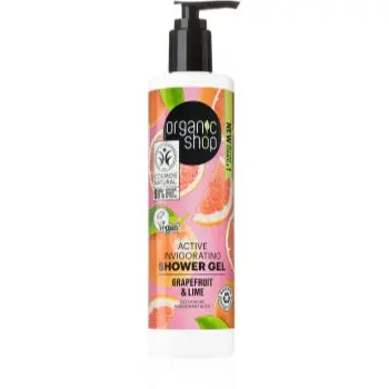 Organic Shop Grapefruit & Lime gel de duș activ